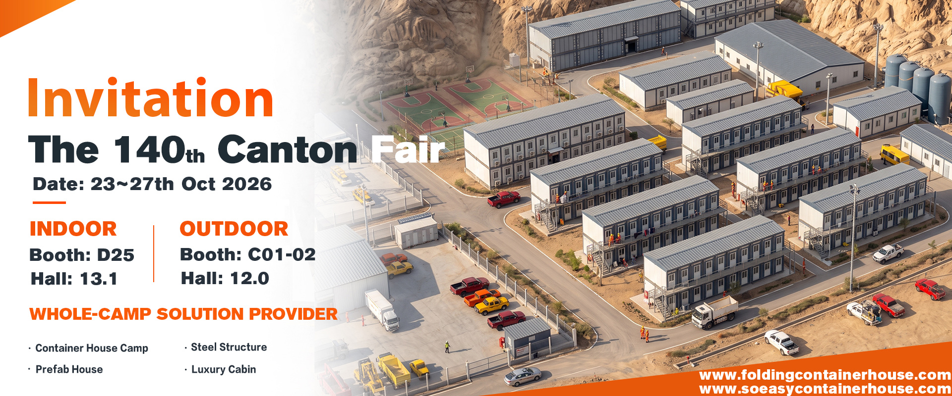 Meet Soeasy prefab house manufacturer at the 140th Canton Fair