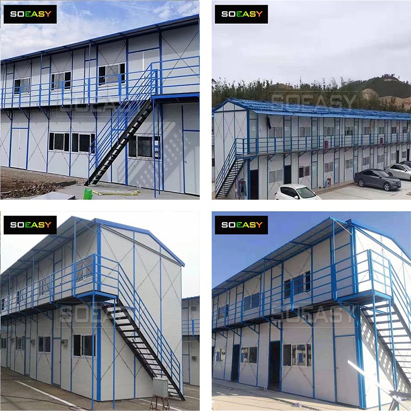 खनन शिविरों में आवास के लिए SOEASY के प्रीफैब हाउस समाधान